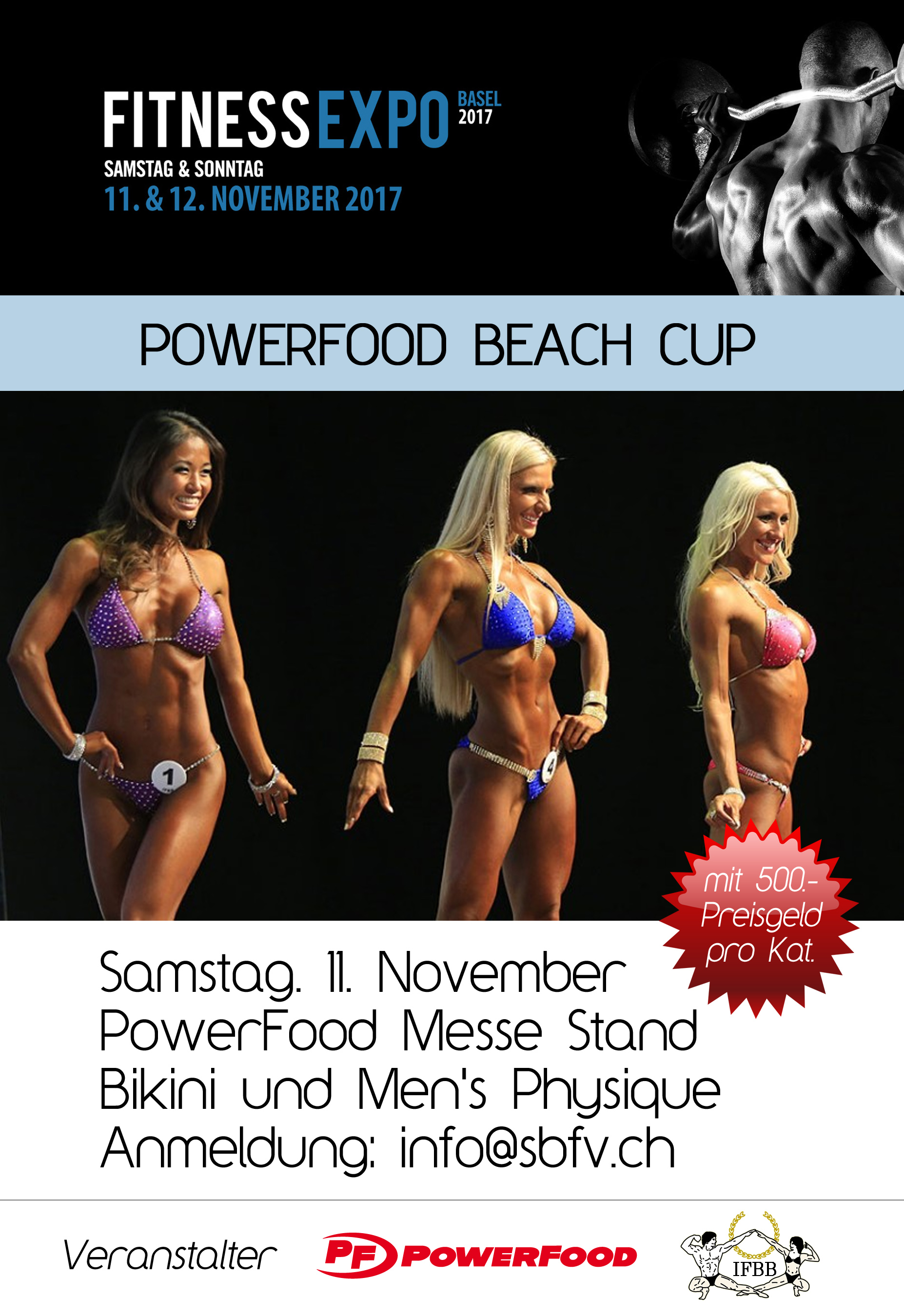 PowerFood an der Fitness EXPO in Basel