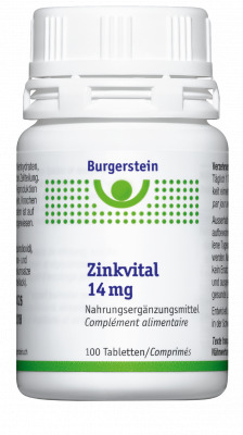Burgerstein Zinkvital 14mg (100 Tabs)
