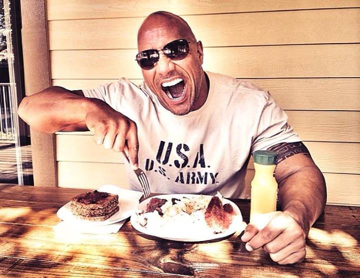 Dwayne „The Rock“ Johnson Ernährungsplan – 8000Kcal!