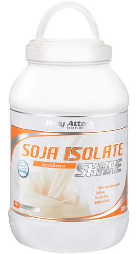 Body Attack Soja Isolate Shake (2000g Dose)