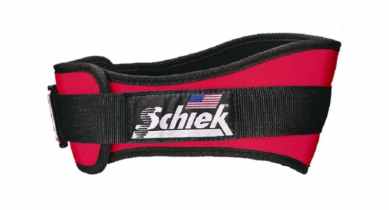 Schiek Contoured Lifting Belt Model 2004 RED