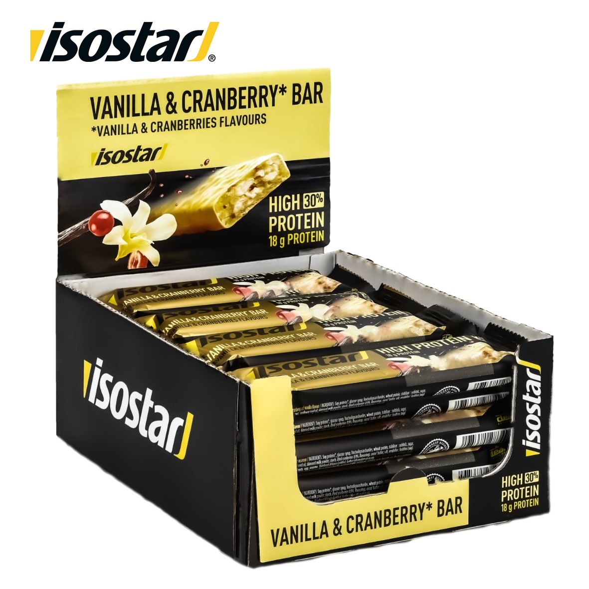 Isostar 30% High Protein Bar (16 x 55g)
