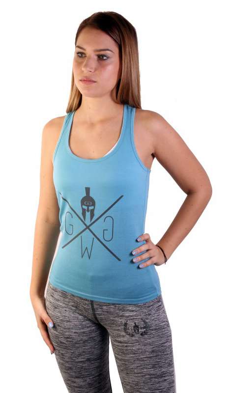 Gym Generation Warrior Top - AZURE