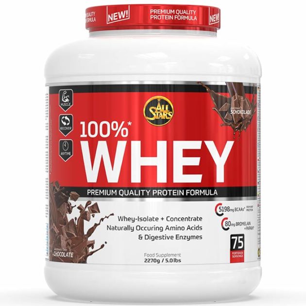 All Stars 100% Whey Protein (2270g Dose)