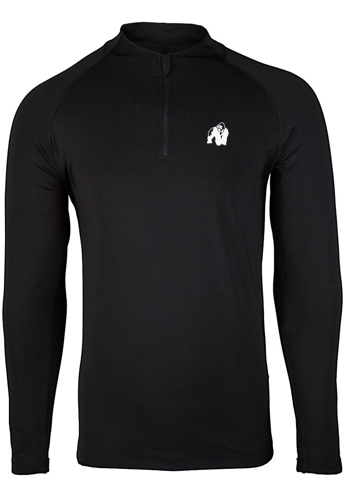 Gorilla Wear Hamilton Hybrid Long Sleeve Black