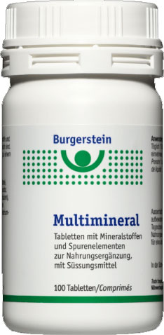 Burgerstein Multimineral (100 Tabs)