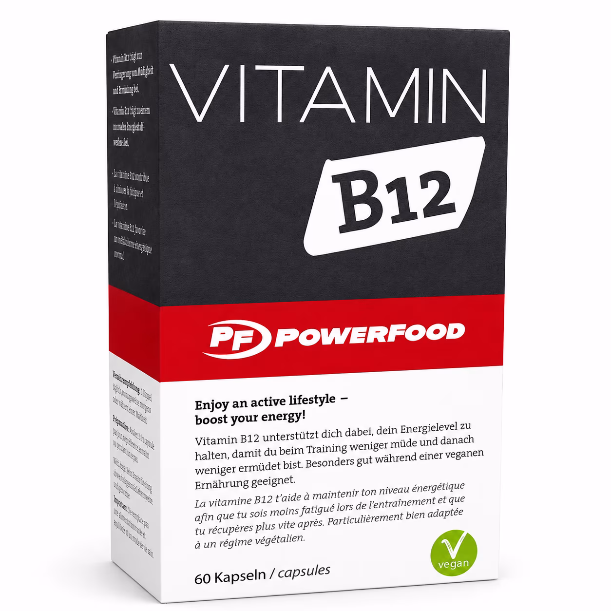 PowerFood Vitamin B12 (60 Caps) PowerFood Vitamin B12 (60 Caps)