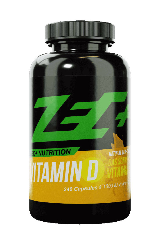 Zec+ Vitamin D (240 Caps)