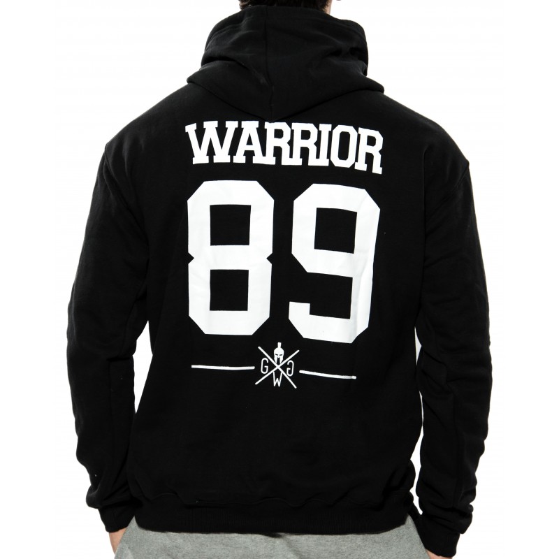 Gym Generation Warriors 89 Zip Hoodie Black