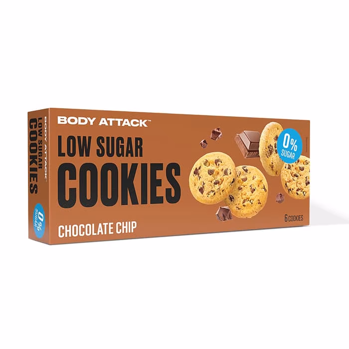 Body Attack Low Sugar Cookies (115g) Body Attack Low Sugar Cookies (115g)
