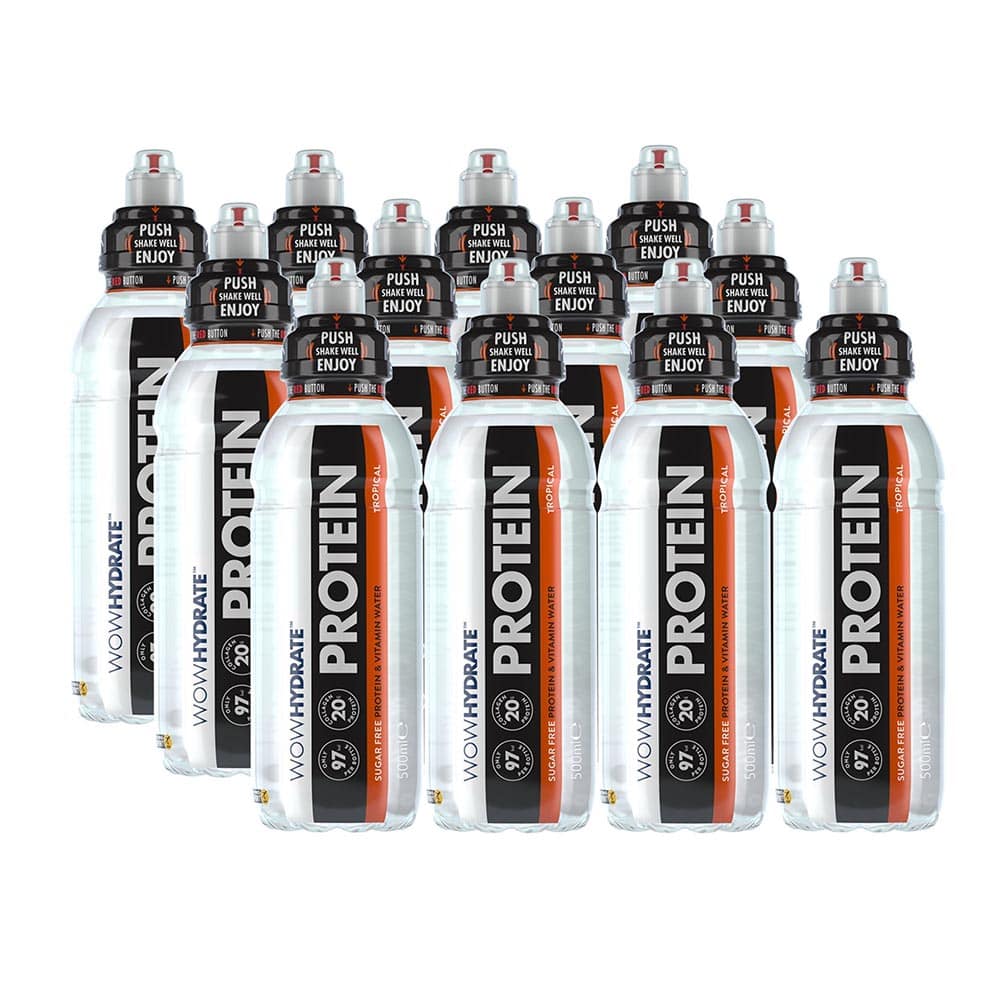 WOW Hydrate Protein Water (12 x 500ml)