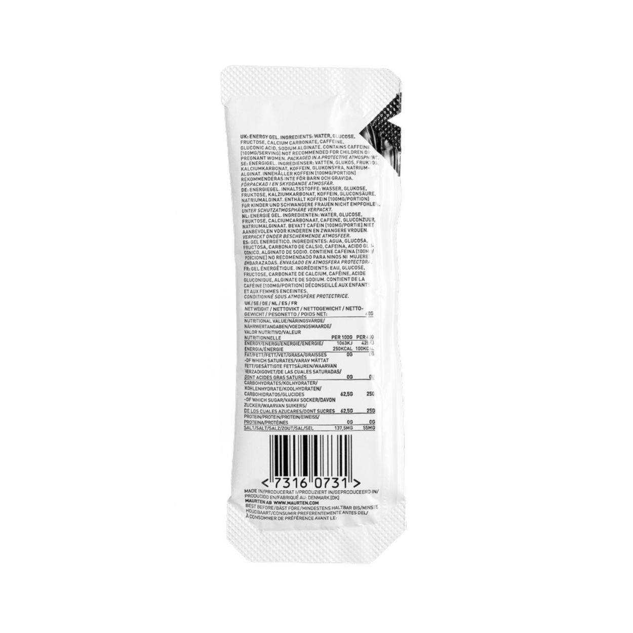 Maurten Gel 100 CAF 100 (12 x 40G Beutel)