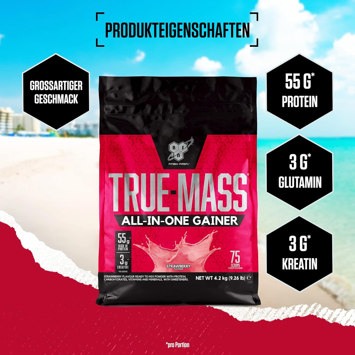 BSN True Mass (4730g Beutel)