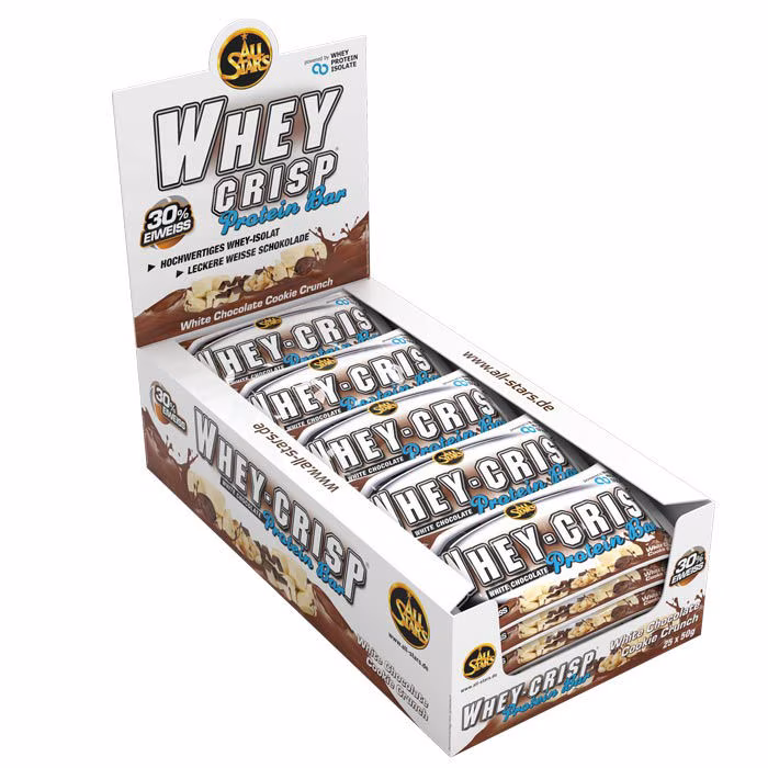 All Stars Whey Crisp Protein Bar (25 x 50g) All Stars Whey Crisp Protein Bar (25 x 50g)