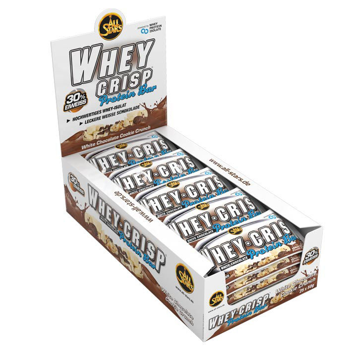 All Stars Whey Crisp Protein Bar (25 x 50g)