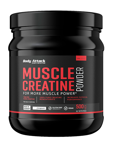 Body Attack Creapure - Muscle Creatine (500g Dose)