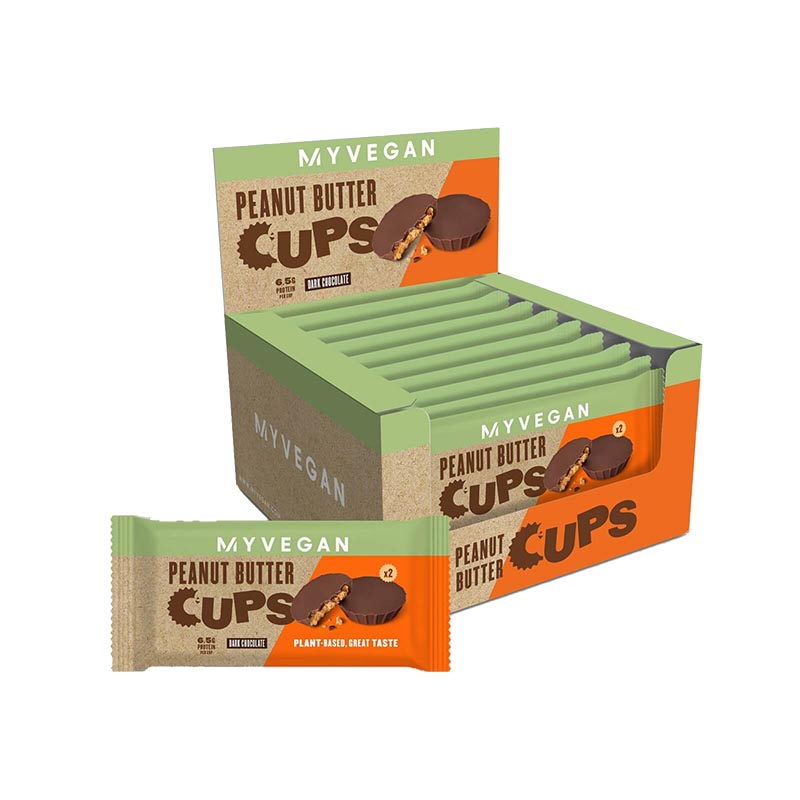MyProtein Vegan Peanut Butter Cups (10 x 42g)