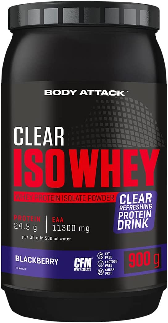 Body Attack Clear Iso Whey (900G Dose)
