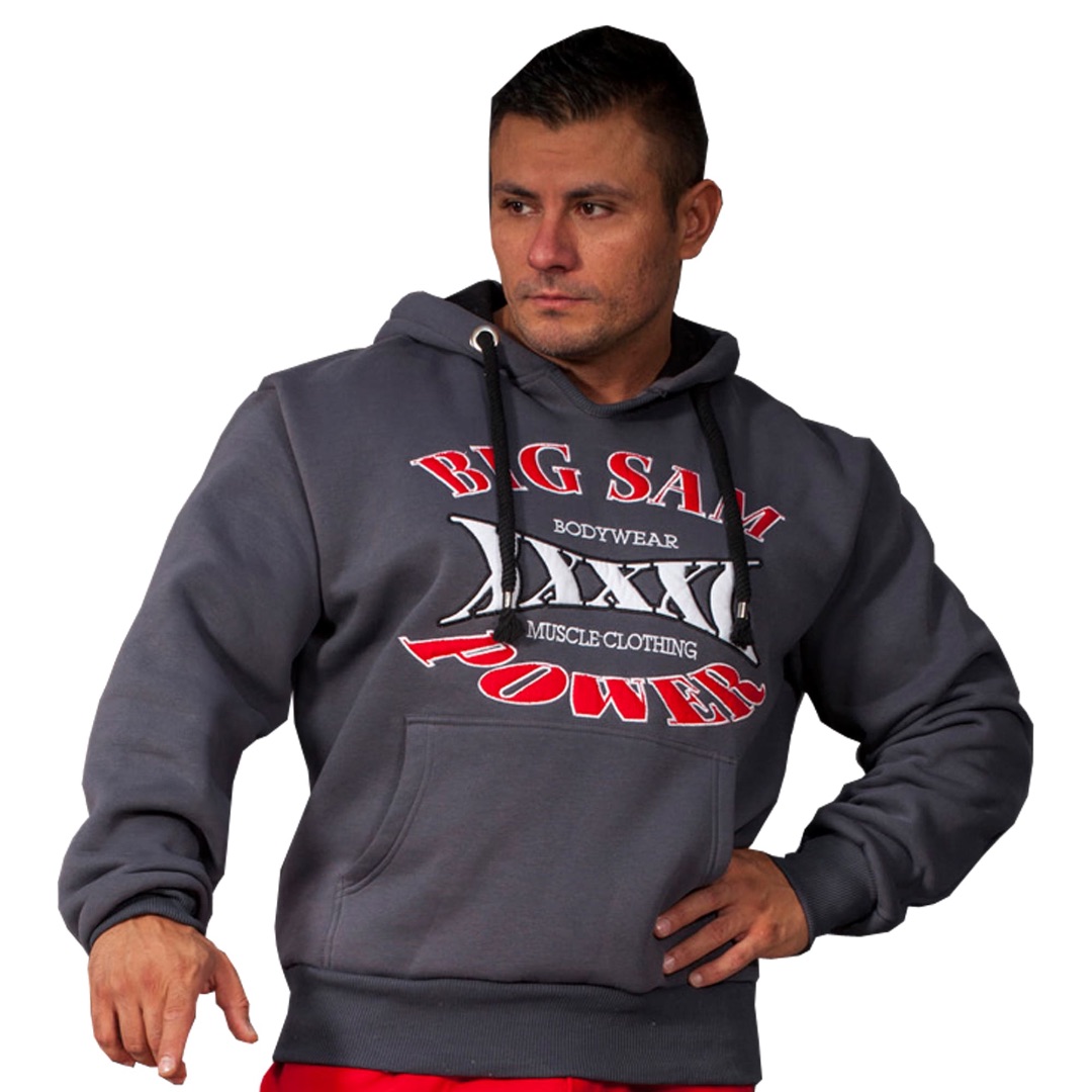 Big Sam Ultimate Hoodie Sweater Dark Grey 4677