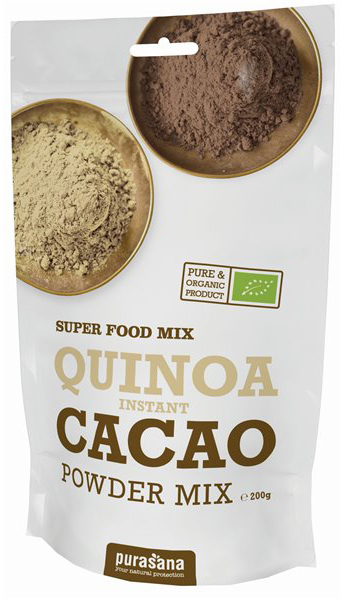 Purasana Quinoa Instant Cacao Powder Mix (200g)