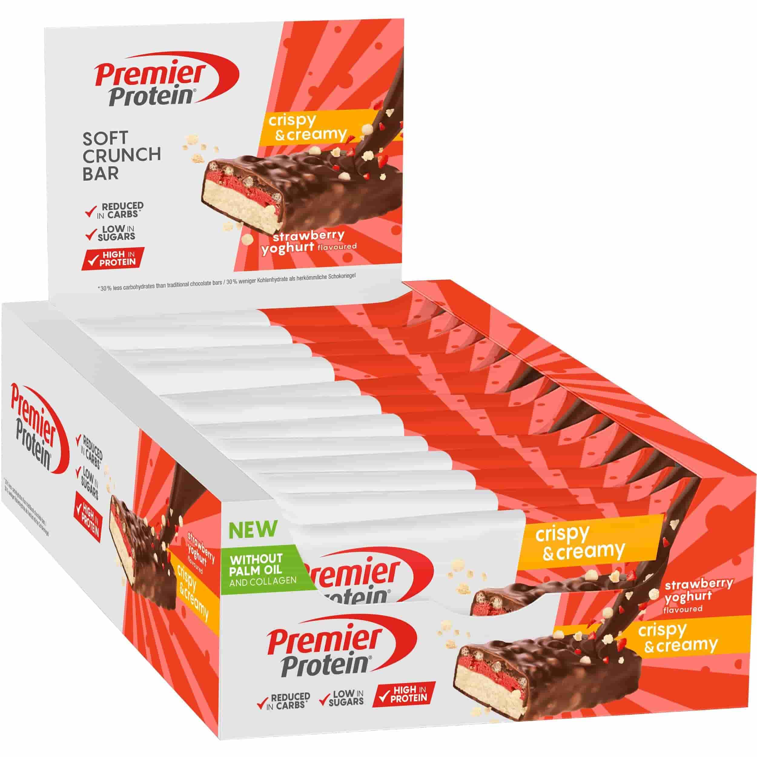 Premier Protein Soft Crunch Bar (12 x 45G)