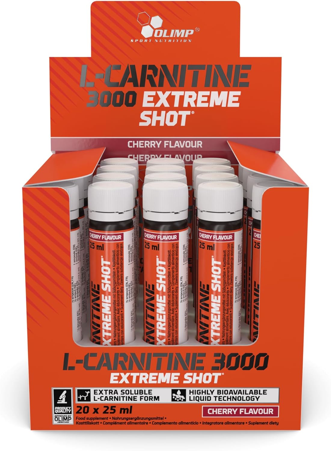 Olimp L-Carnitine 3000 mg EXTREME SHOT (20 x 25ml)