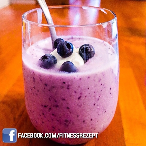 Heidelbeer-Protein-Smoothie Heidelbeer-Protein-Smoothie