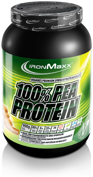 Ironmaxx 100% Pea Protein (900g Dose)