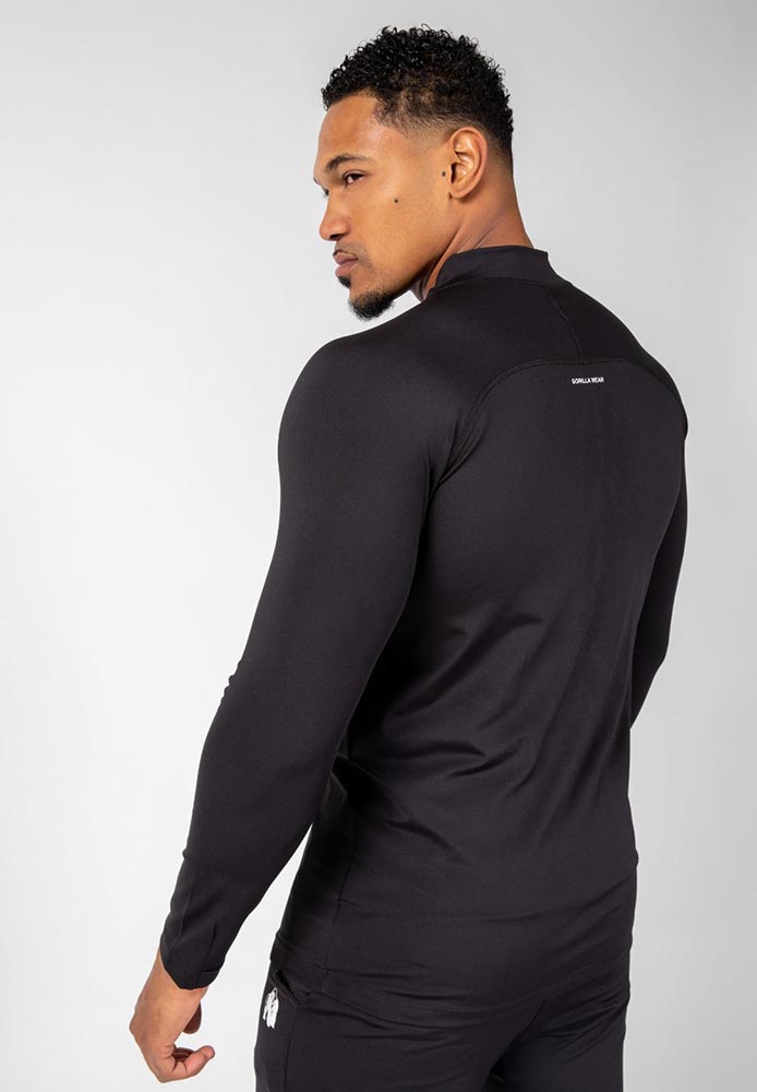 Gorilla Wear Hamilton Hybrid Long Sleeve Black