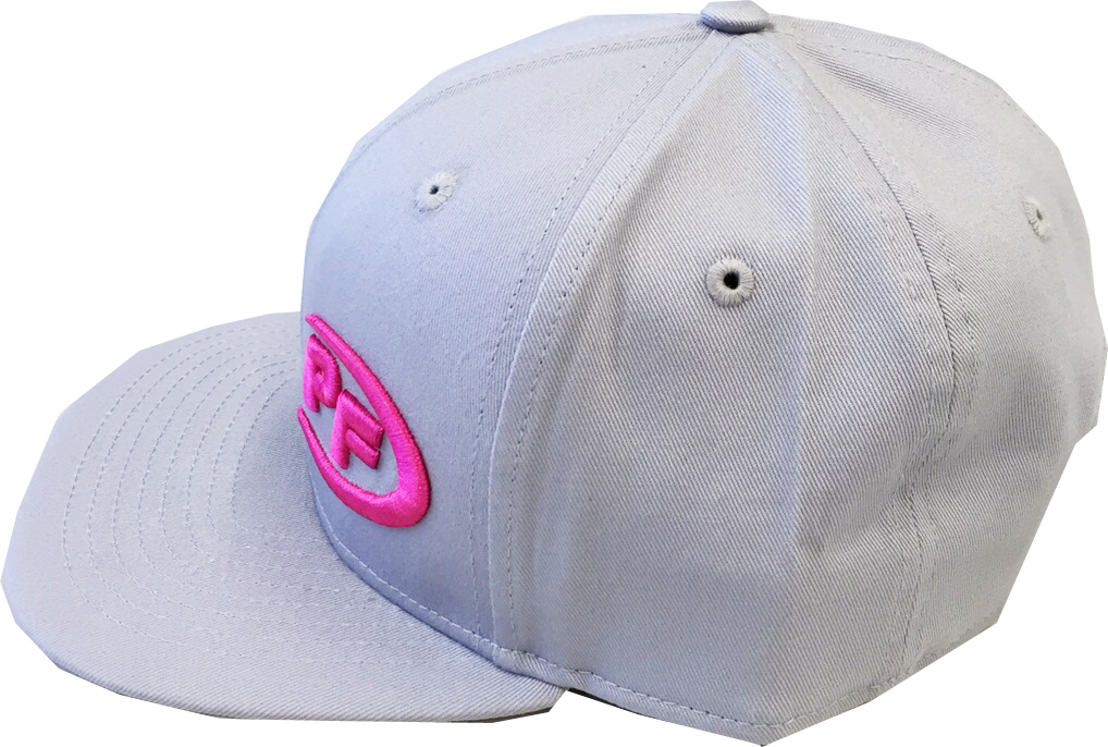 PowerFood Snapback Side Logo GREY PINK