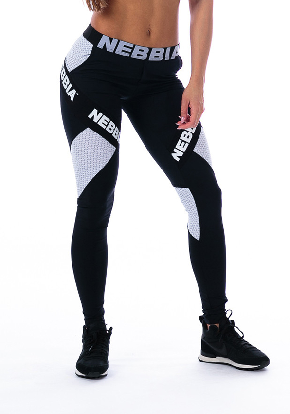 Nebbia Supplex Fitness Tights 214 BLACK