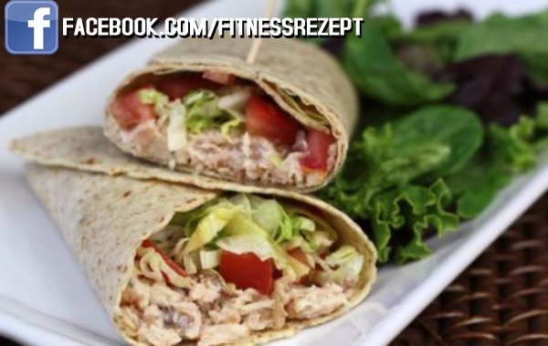 2 Minuten - Thunfisch Wraps