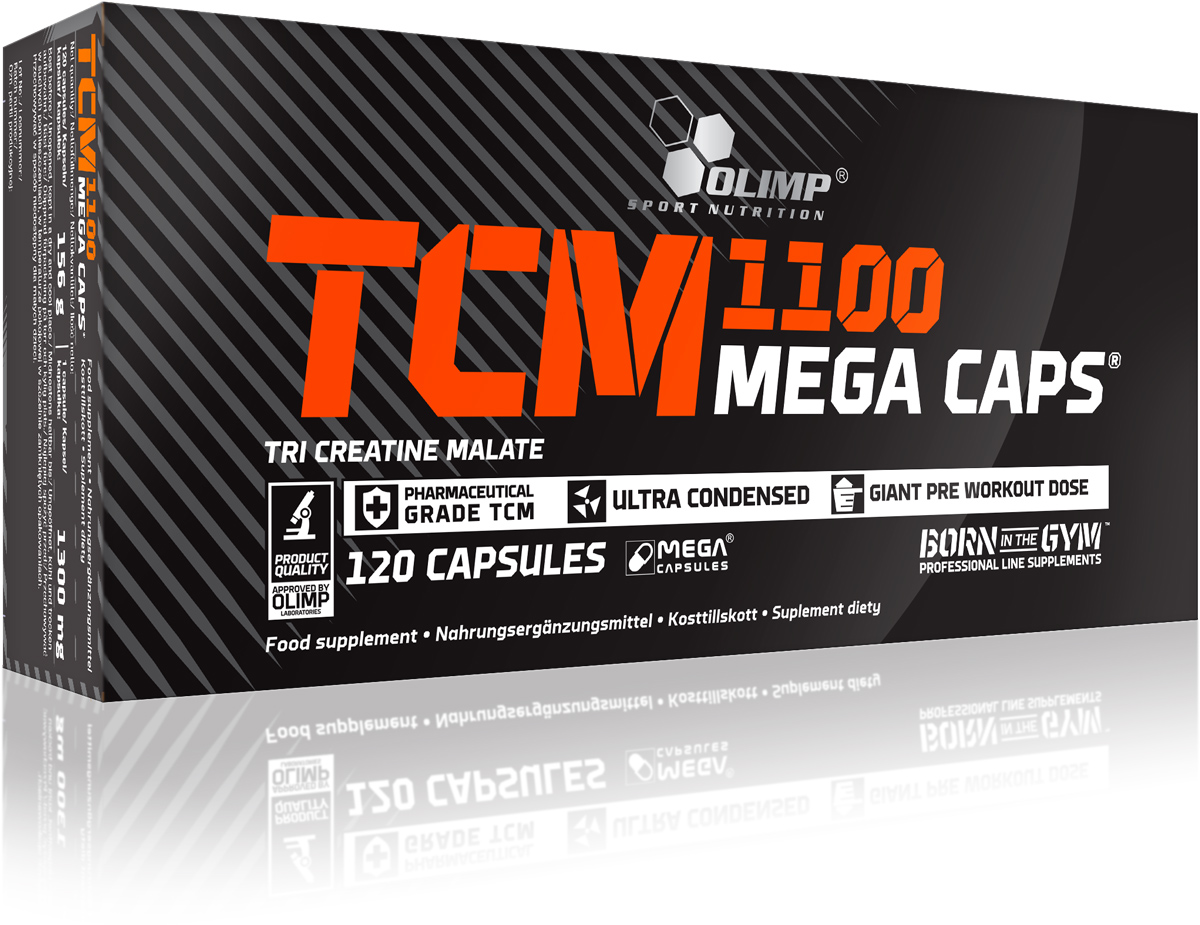 Olimp Tri-Creatine Malat (TCM) Mega Caps (120 Caps)