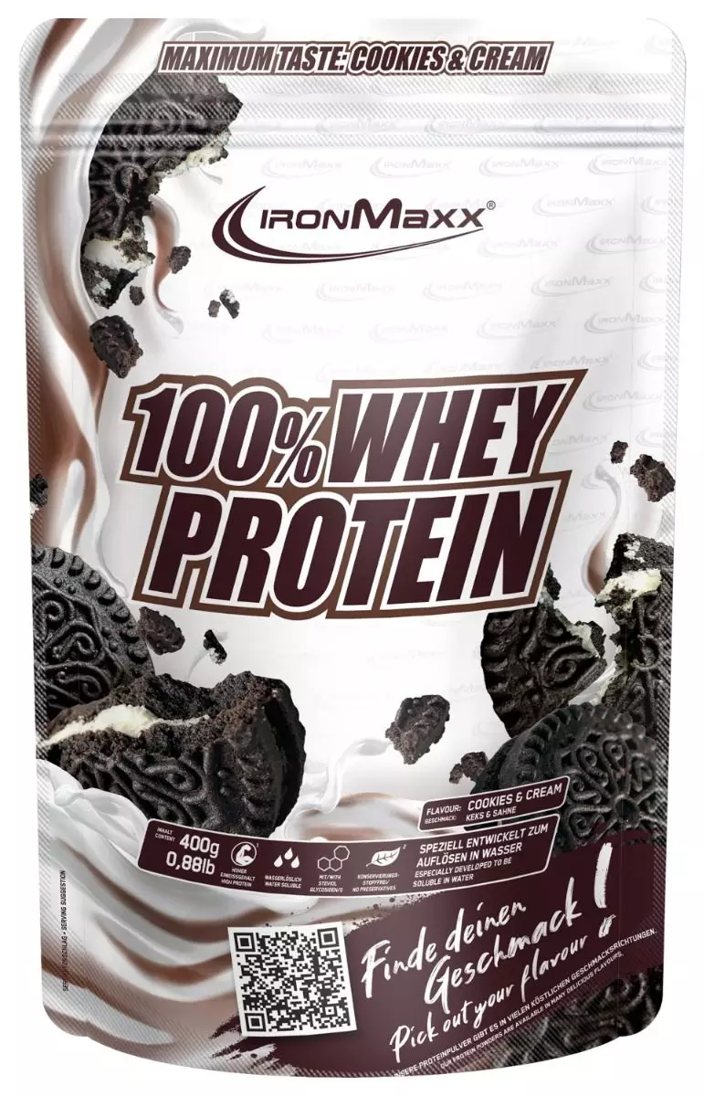 IronMaxx 100% Whey Protein (500g Beutel)