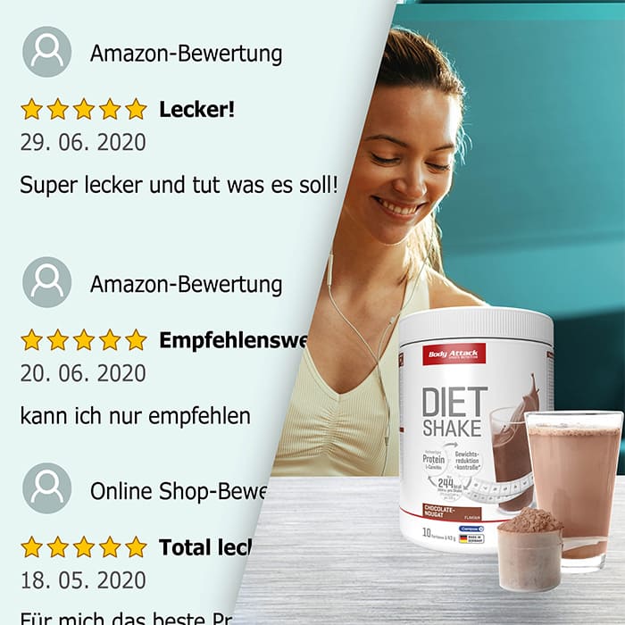 Body Attack Diät Shake (430g Dose)